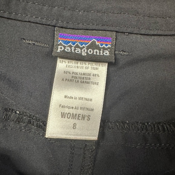 Patagonia Women’s Outdoor Pants Black Size 8 - Picture 2 of 15